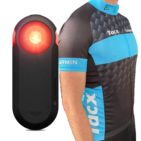 Garmin Varia RTL 515 Radarachterlicht incl. wielershirt maat L