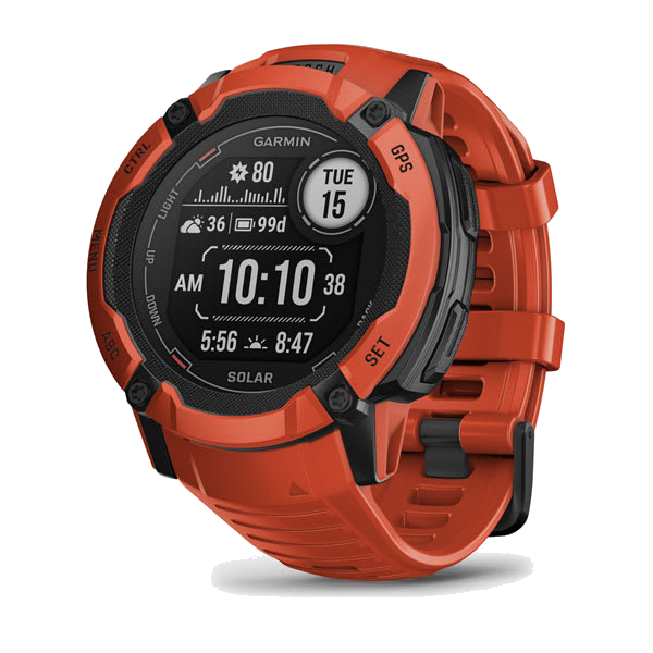 Garmin Instinct 2X Solar Flame Red