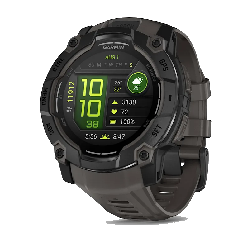 Garmin Instinct 3 50mm AMOLED zwart-charcoal