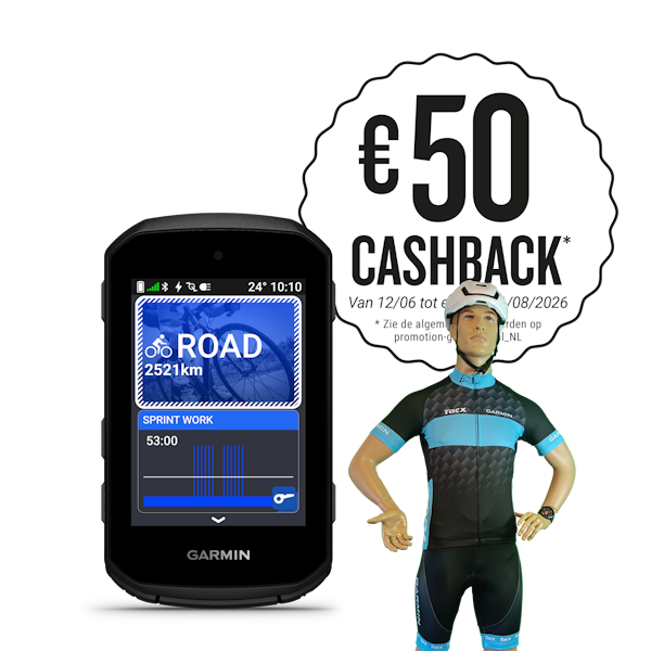 Garmin Edge 850 incl. kledingset maat XS