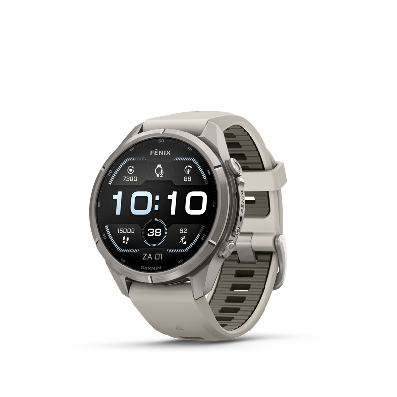 Garmin Fenix 9 Pro 43mm AMOLED titanium grijs
