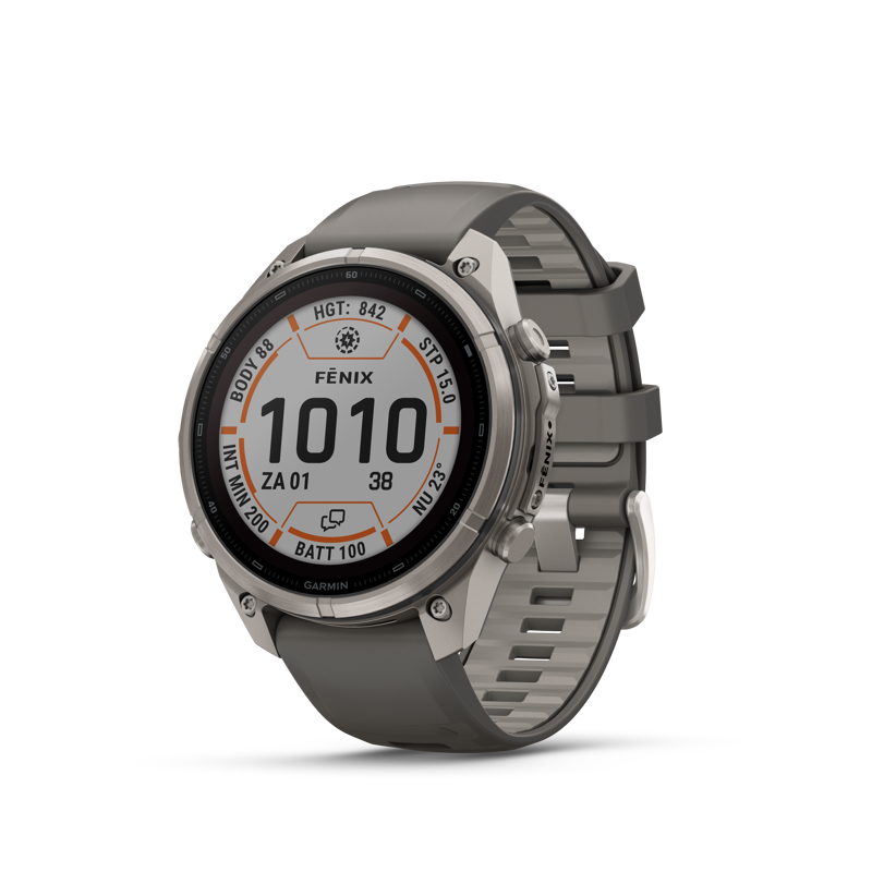 Garmin Fenix 9 Pro 47mm Solar inReach titanium grijs