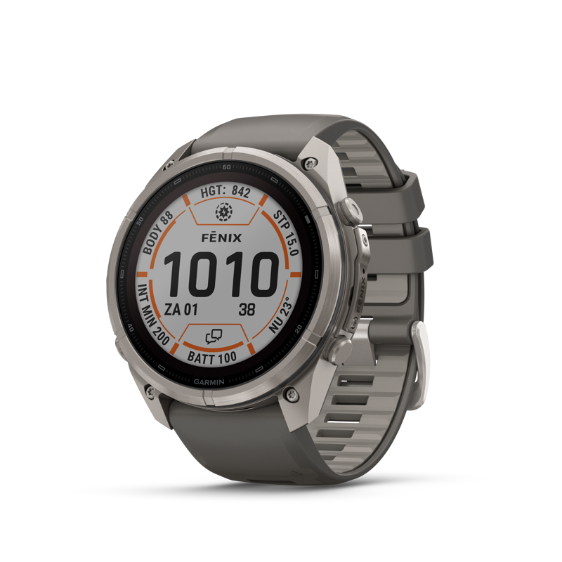 Garmin Fenix 9 Pro 51mm Solar inReach titanium grijs