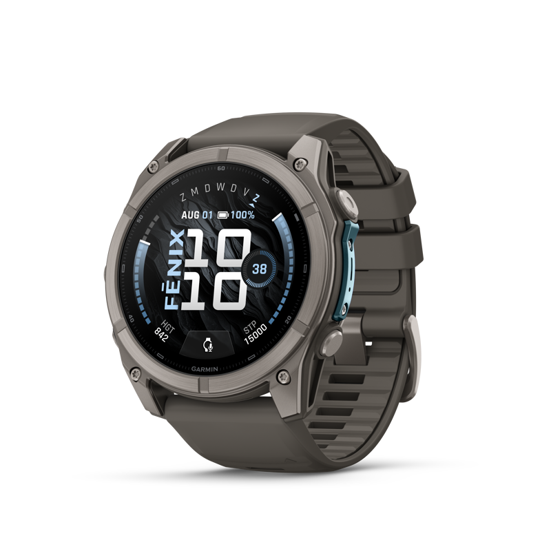 Garmin Fenix 9 51mm AMOLED titanium grijs