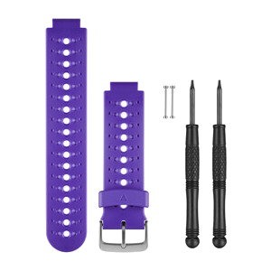 Polsband Forerunner 230 paars-wit