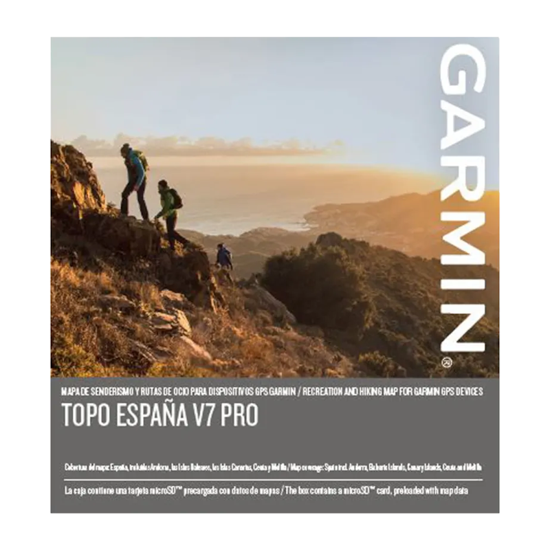 Topo Spanje v7 Pro geheel microSD