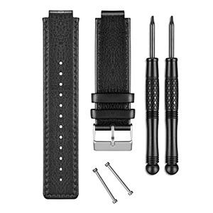 Garmin Vivoactive 1 zwart leren polsband