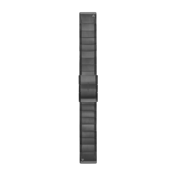 Quickfit 22 polsband grijs RVS