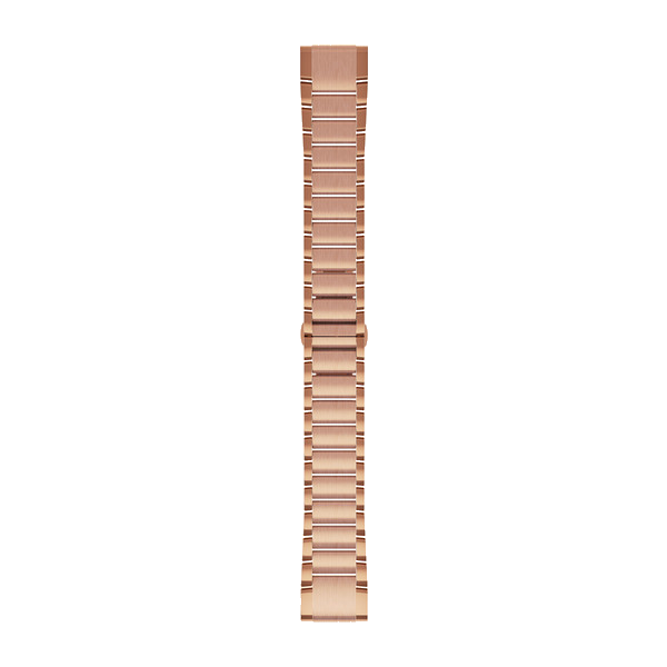 Quickfit 20 polsband RVS rosegoudkleur