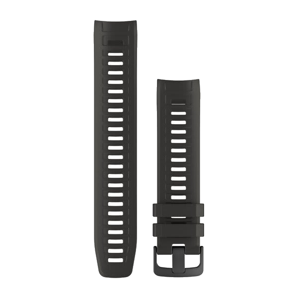 Polsband Instinct 1 en 2 Graphite