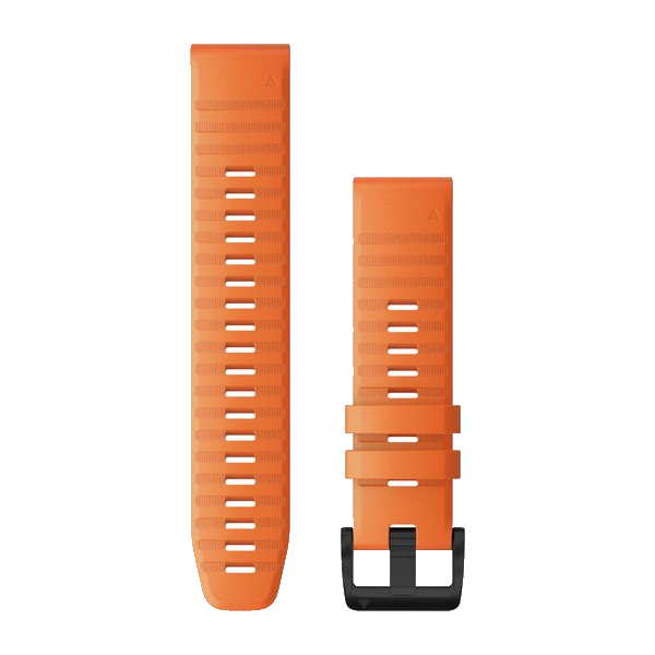 QuickFit 22mm polsband Ember orange siliconen