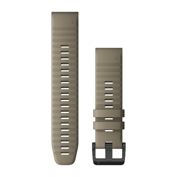QuickFit 22mm polsband Dark sandstone siliconen
