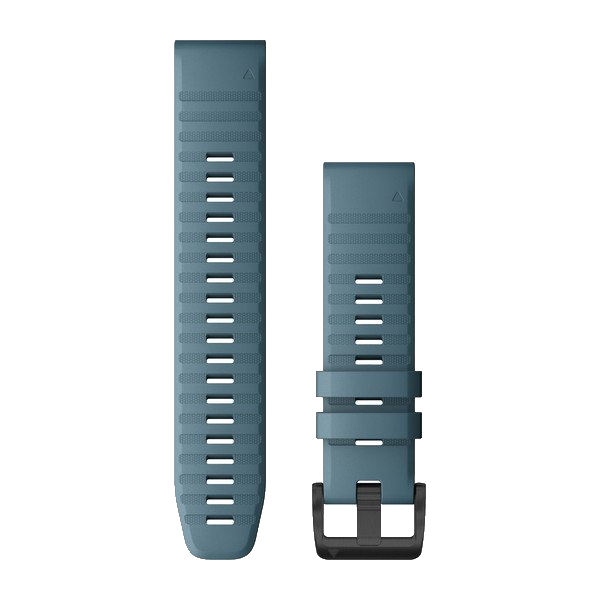 QuickFit 22mm polsband Lakeside blue siliconen