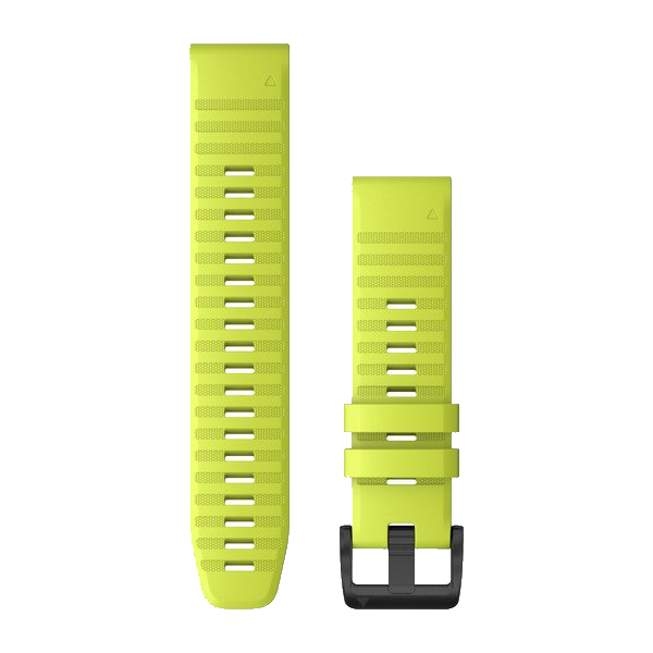 QuickFit 22mm polsband Amp yellow siliconen