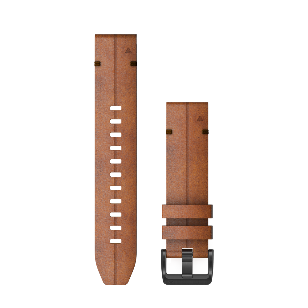 QuickFit 22mm polsband Chestnut leder