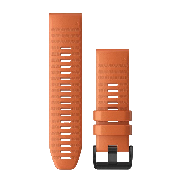 QuickFit 26mm polsband Ember orange siliconen