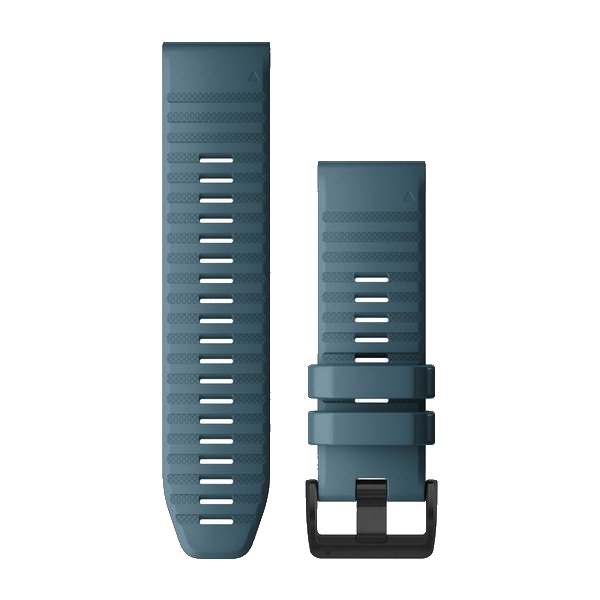 QuickFit 26mm polsband Lakeside blue siliconen