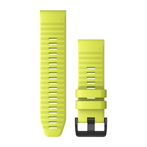 QuickFit 26mm polsband Amp yellow siliconen