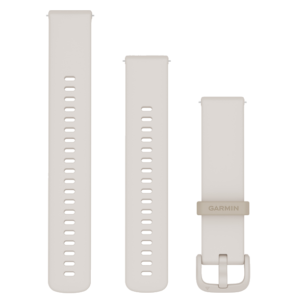 Bandjes met snelsluiting (20 mm) Ivory
