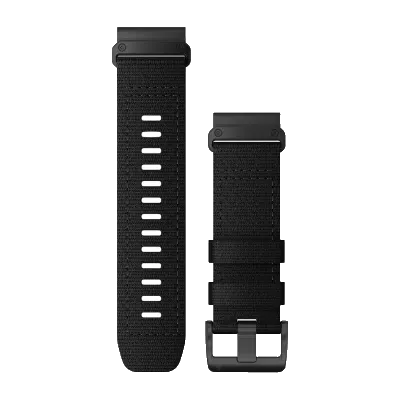 QuickFit 26mm polsband Tactical black nylon
