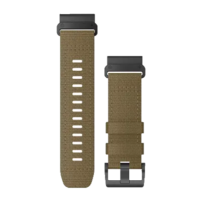QuickFit 26mm polsband Tactical coyote tan nylon