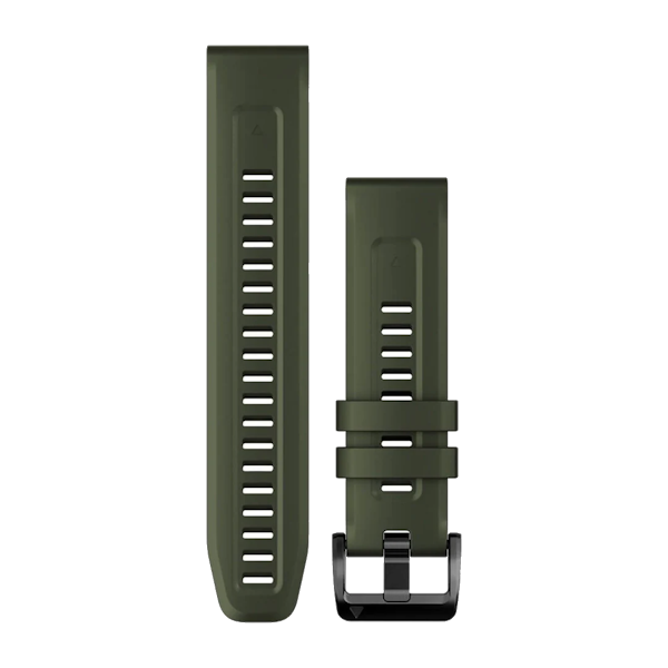 QuickFit 22mm polsband Moss siliconen