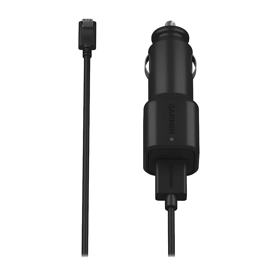 Garmin voertuigadapter met USB-C kabel met haakse stekker