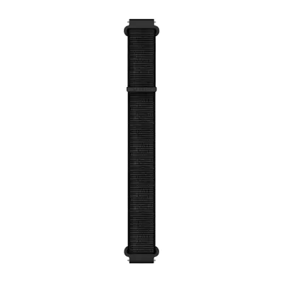 Bandjes met snelsluiting (18 mm) Nylon band met zwarte gesp