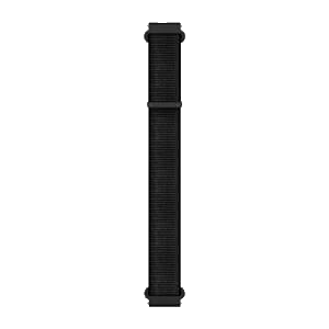 Bandjes met snelsluiting (20 mm) Nylon band met zwarte gesp