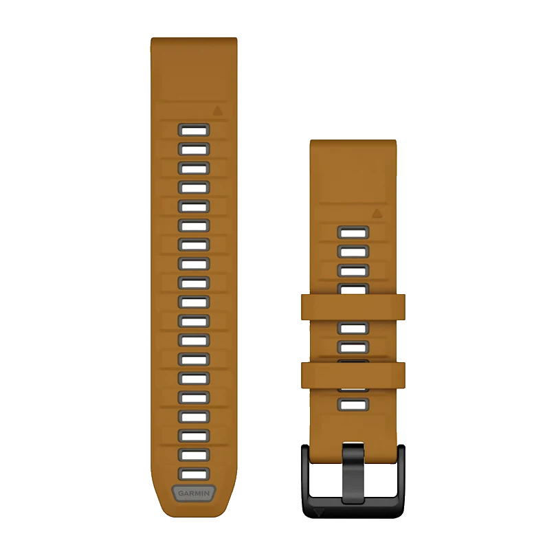 QuickFit 22mm polsband Autumn/Pebble Gray Silicone