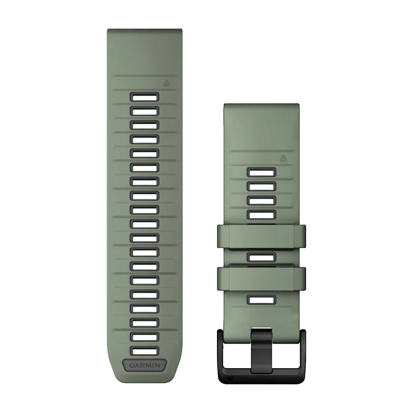 QuickFit 26mm polsband Willow/Graphite Silicone