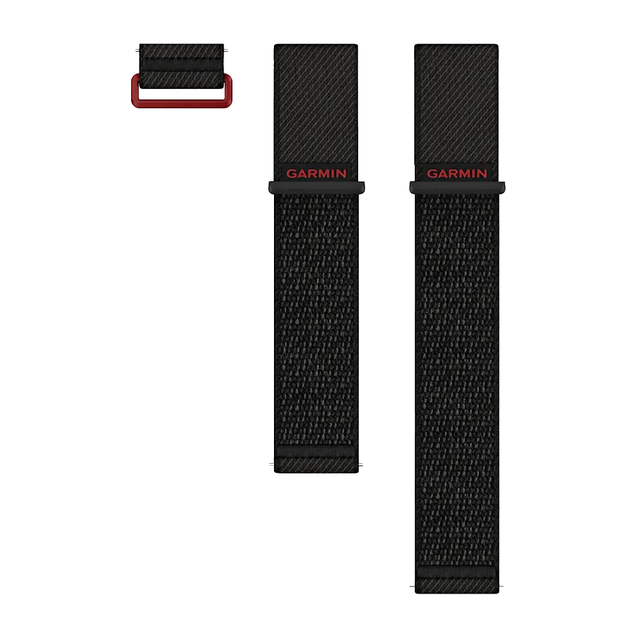 Bandjes met snelsluiting (24 mm) Zwart ComfortFit nylon