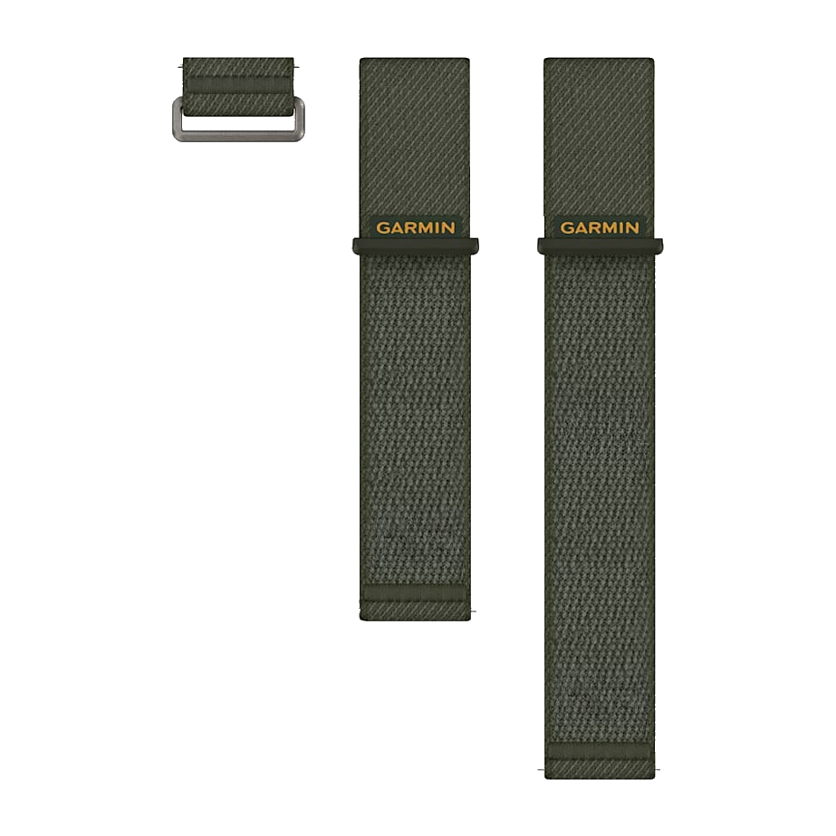 Bandjes met snelsluiting (24 mm) Moss ComfortFit nylon