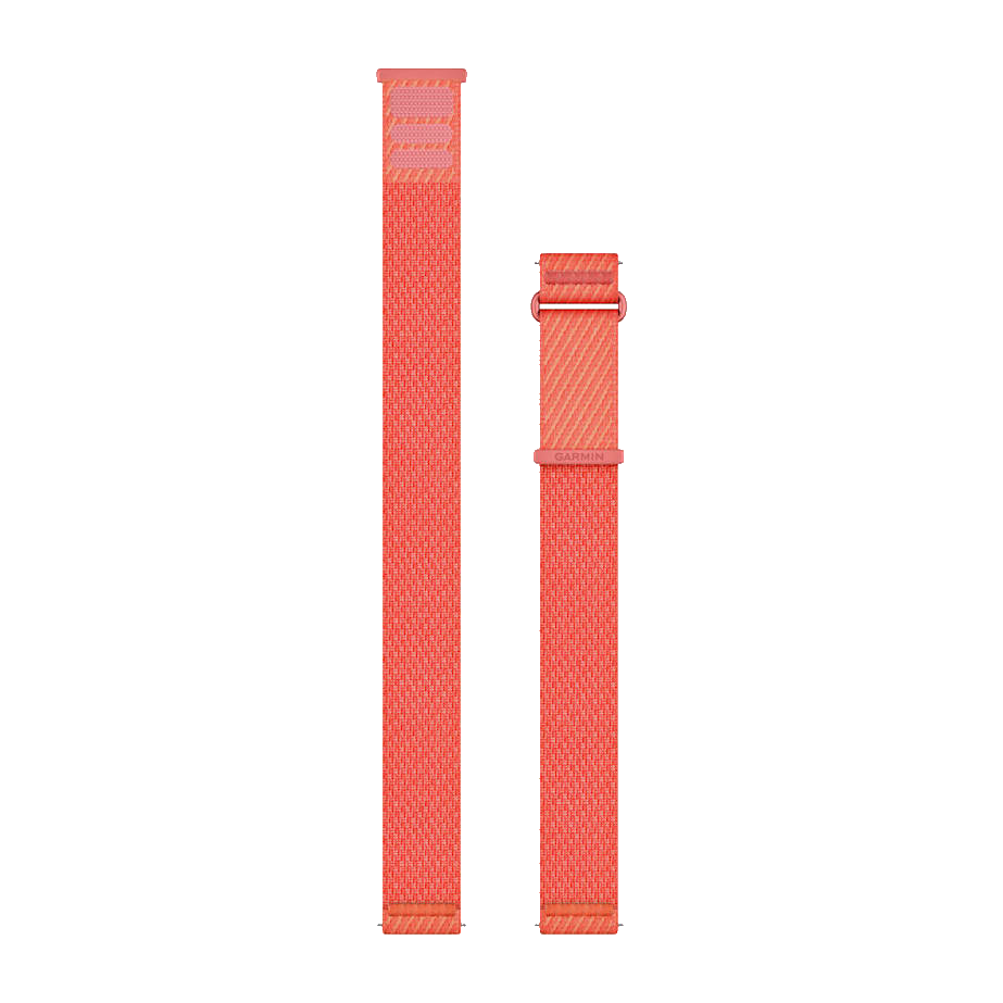 Bandjes met snelsluiting (20 mm) Coral/rood roze ComfortFit materiaal