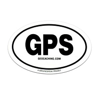 Geocaching sticker GPS