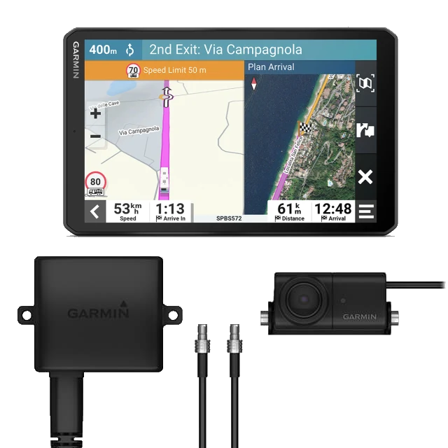 Garmin Camper 1095 incl. BC50 achteruitrijcamera met nachtzicht
