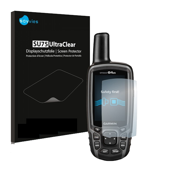 UltraClear beschermfolie Garmin GPSMAP 62-64-65 serie