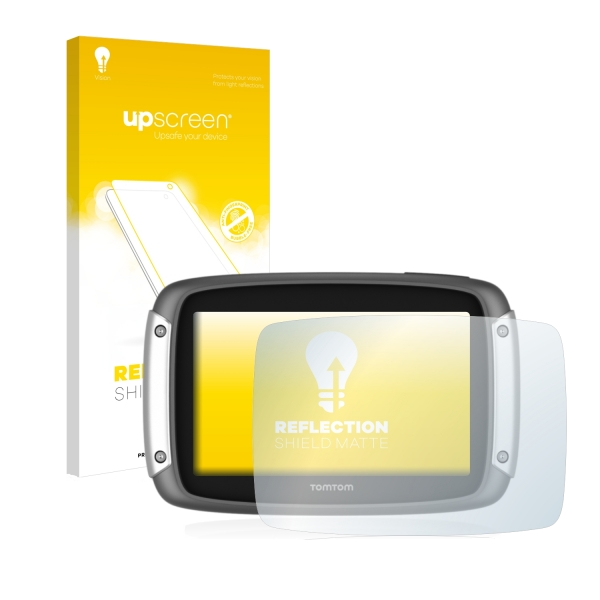 Upscreen anti-reflectie en beschermingsfolie TomTom Rider 4x(0) en 5x0