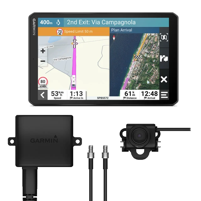 Garmin Camper 895 incl. BC50 achteruitrijcamera