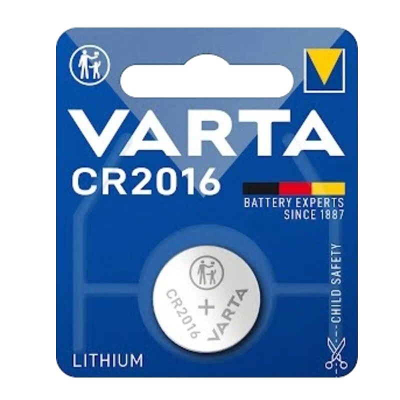 Knoopcel batterij 3V CR2016
