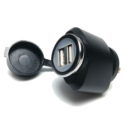 Motorvoeding USB BMW plug 3.3A recht