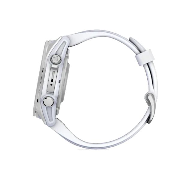 whiteさま gps.nl - Garmin Fenix 8 43mm AMOLED zilver - whitestone - WayPoint