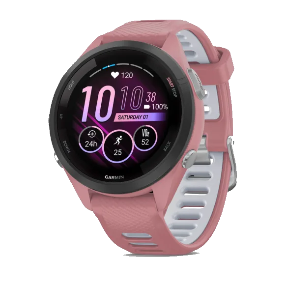 Garmin Forerunner 265S pink-grijs