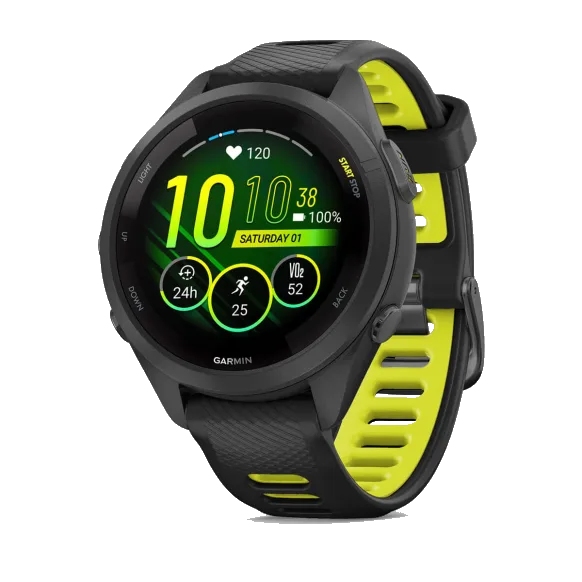 Garmin Forerunner 265S zwart-geel
