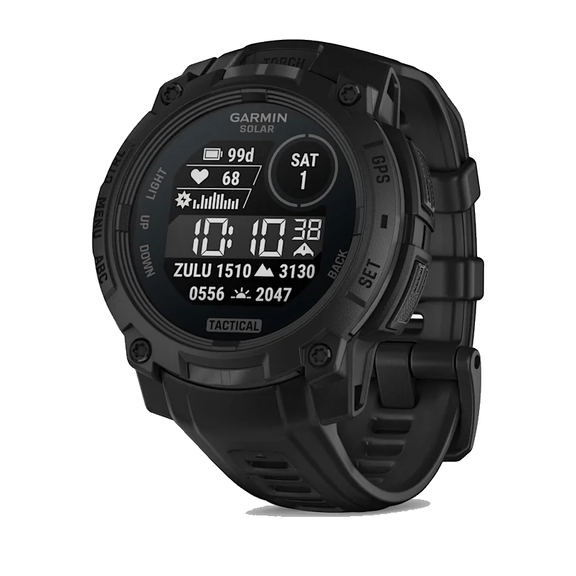 Garmin Instinct 3 45mm Solar Tactical zwart - zwart