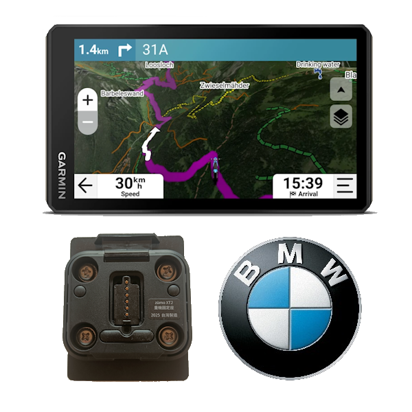 Garmin Tread 2 BMW Editie met Wonderwiel adapter