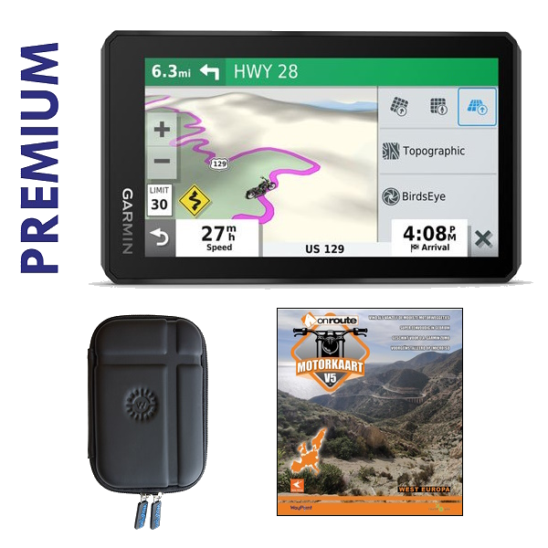 Garmin Zumo XT Premium Motorkaart
