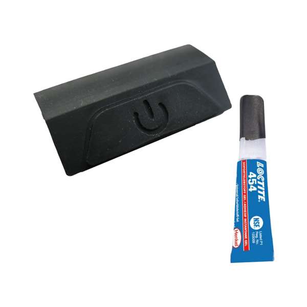 Vervangingsrubber TomTom Rider 4xx-5xx incl. lijm