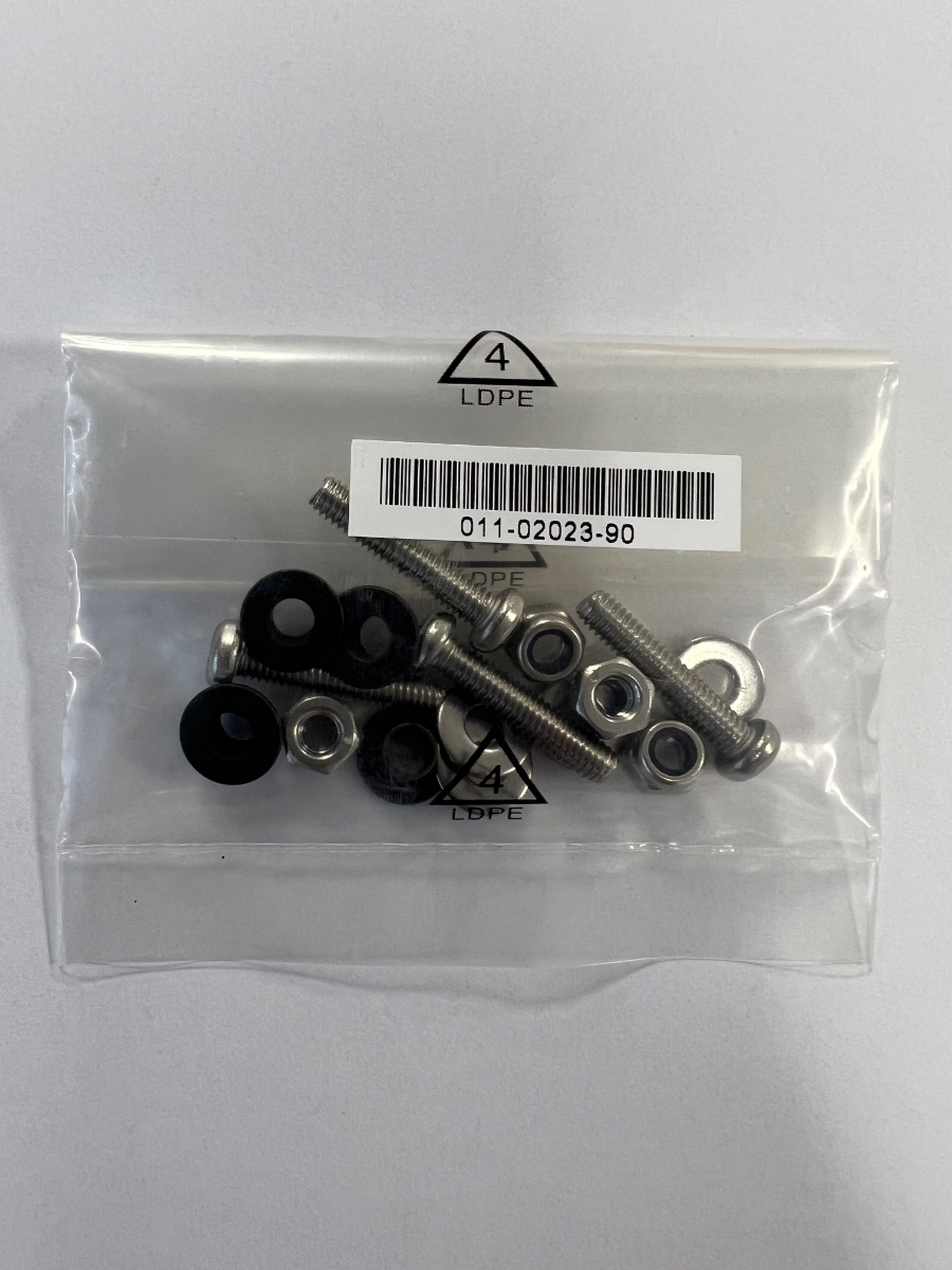 Garmin boutjes, moertjes, ringetjes en spacers tbv motormount