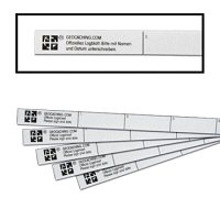 Nano log strip set van 5